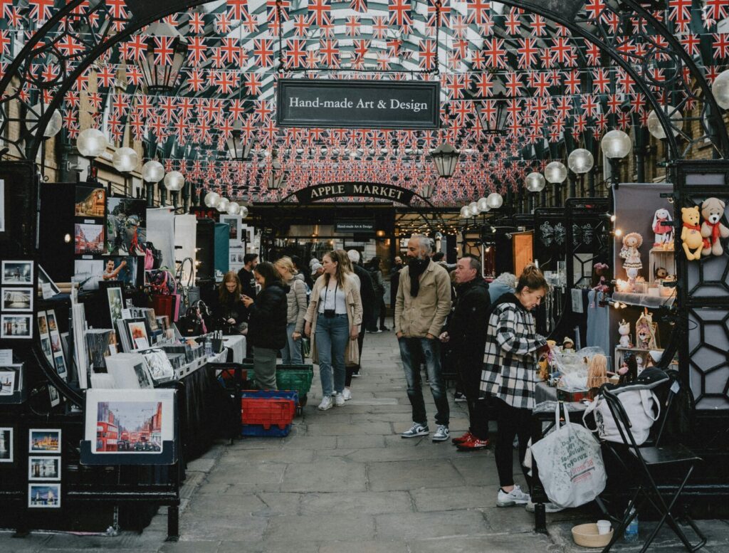 Temporary Pop Up Market Stalls